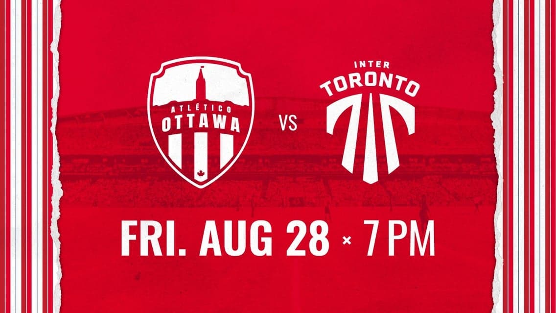 Atlético Ottawa vs. Inter Toronto FC at The Stadium at TD Place