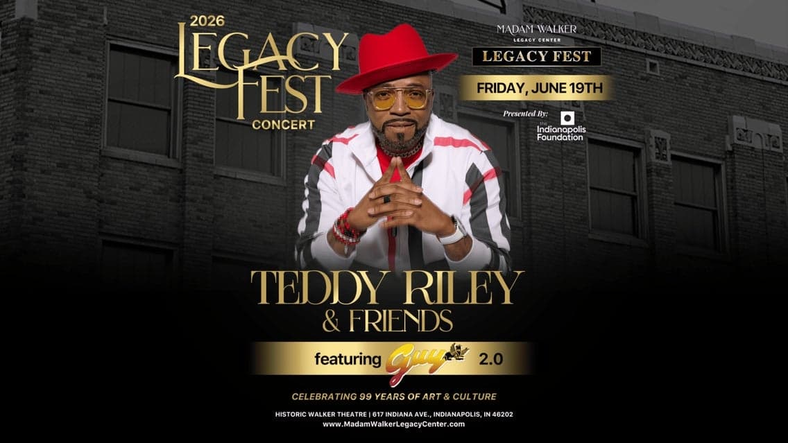 Legacy Fest Concert featuring Teddy Riley, Guy 2.0 & Friends at Walker Theatre