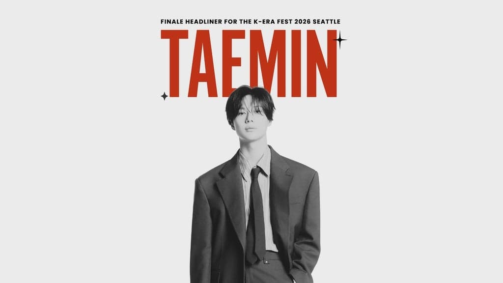 K-ERA Fest 2026: TAEMIN at Climate Pledge Arena
