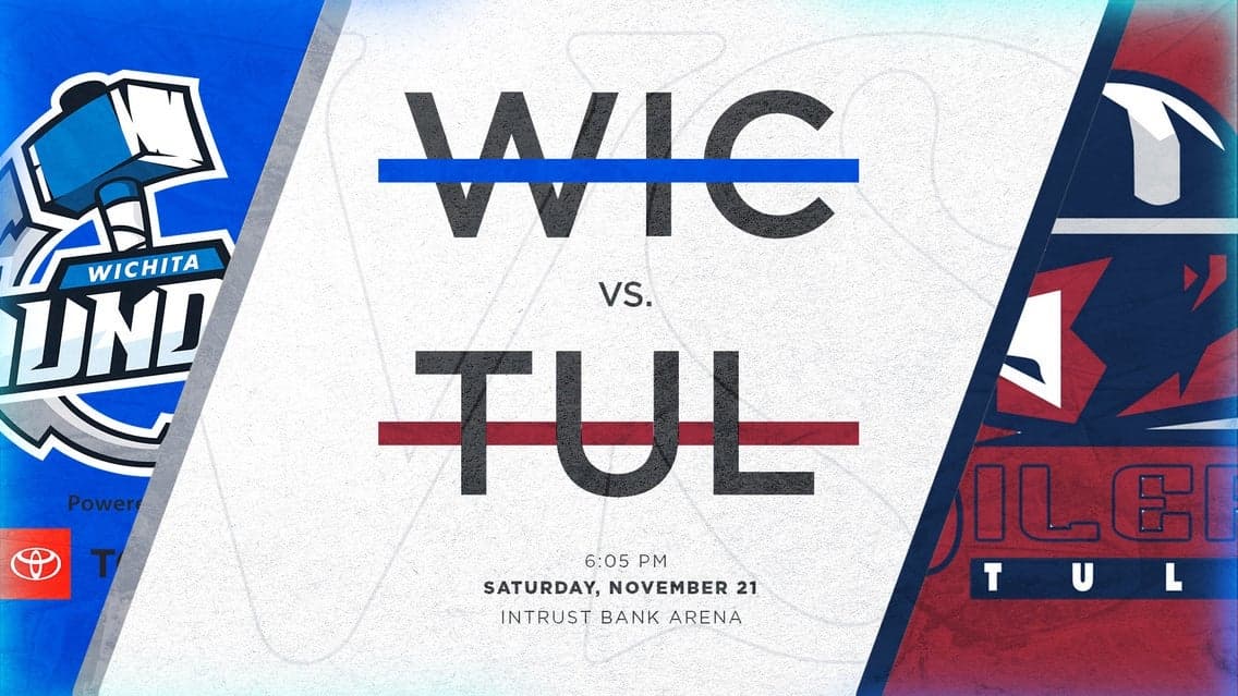 Wichita Thunder vs. Tulsa Oilers at INTRUST Bank Arena