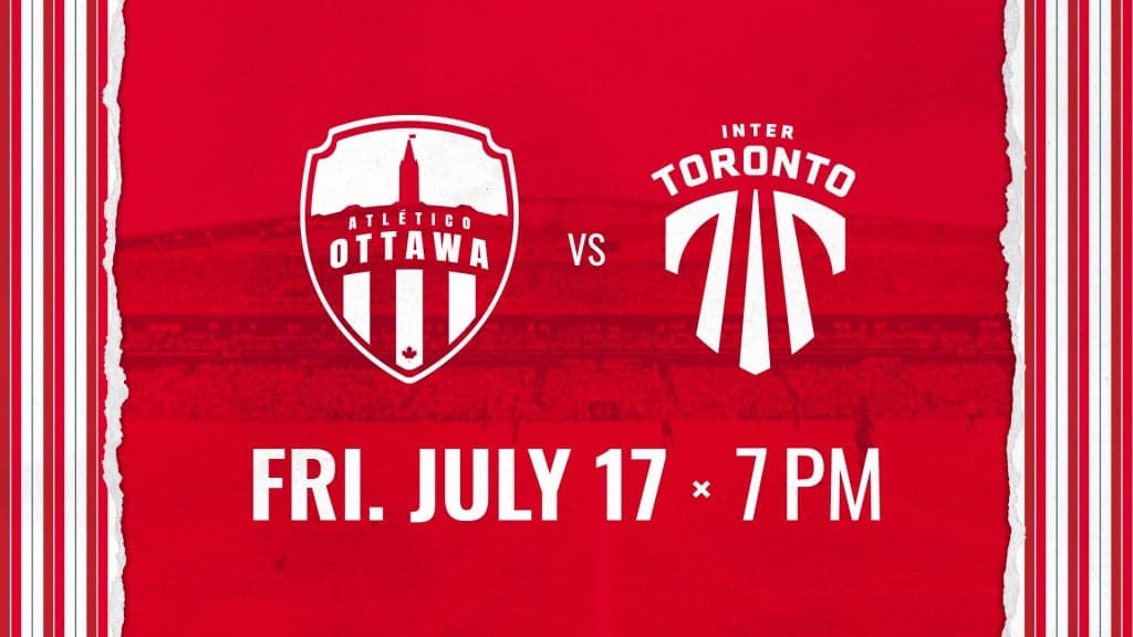 Atlético Ottawa vs. Inter Toronto FC at The Stadium at TD Place