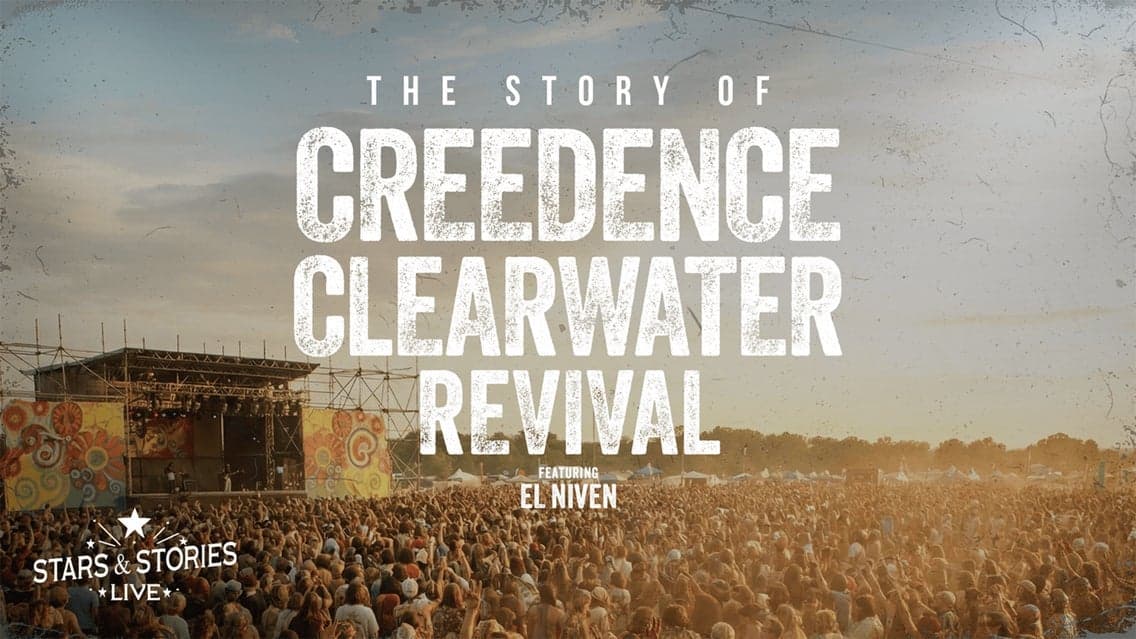 The Story of Creedence Clearwater Revival with El Niven at Northern Alberta Jubilee Auditorium