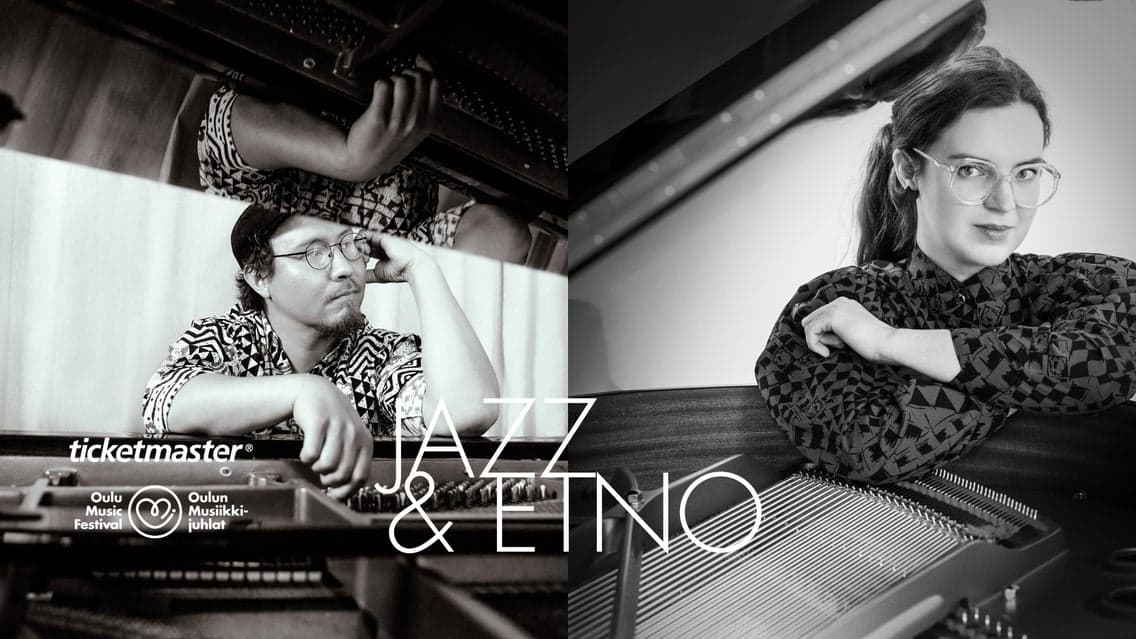 OMJ Jazz & Etno: Solo Piano Dialogues - Kirke Karja & Tuomo Uusitalo at Oulun kaupungintalon juhlasali