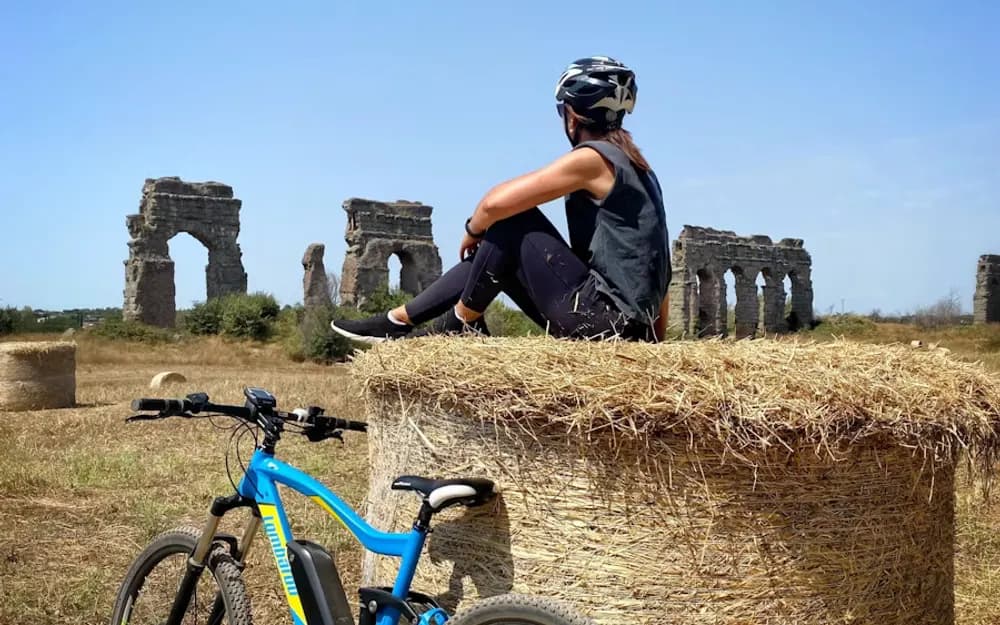 Rome Appian Way and Catacombs Tour by E-Bike