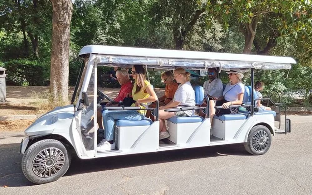 Rome Guided Golf Cart Tour