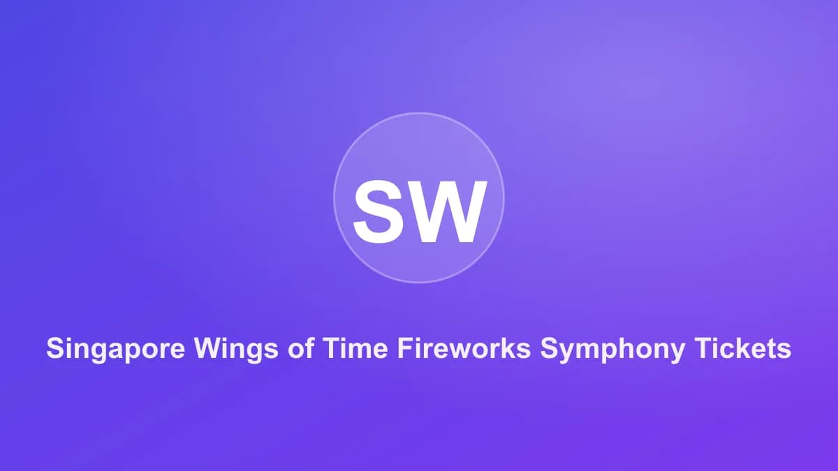 Singapore Wings of Time Fireworks Symphony Tickets
