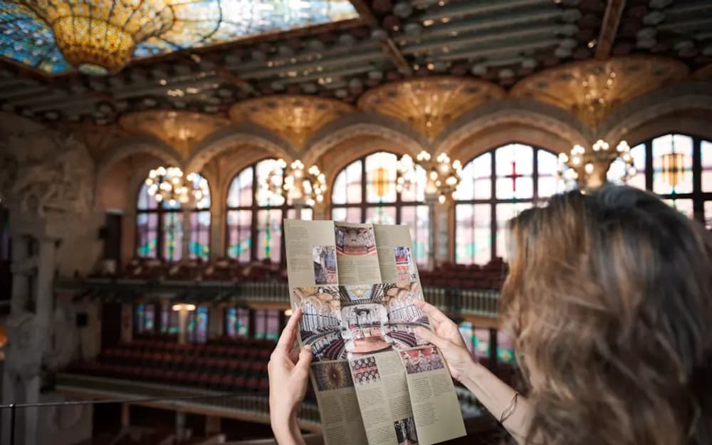 Barcelona Palau de la Música Tickets with Leaflet