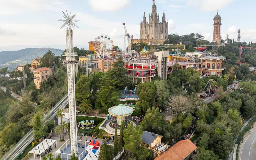 Barcelona Tibidabo Amusement Park Tickets