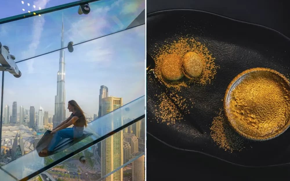 Dubai Sky Views Observatory Tickets + Glass Slide Gold Package