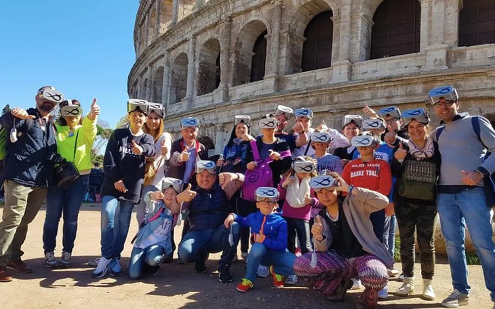 Colosseum tour with virtual reality