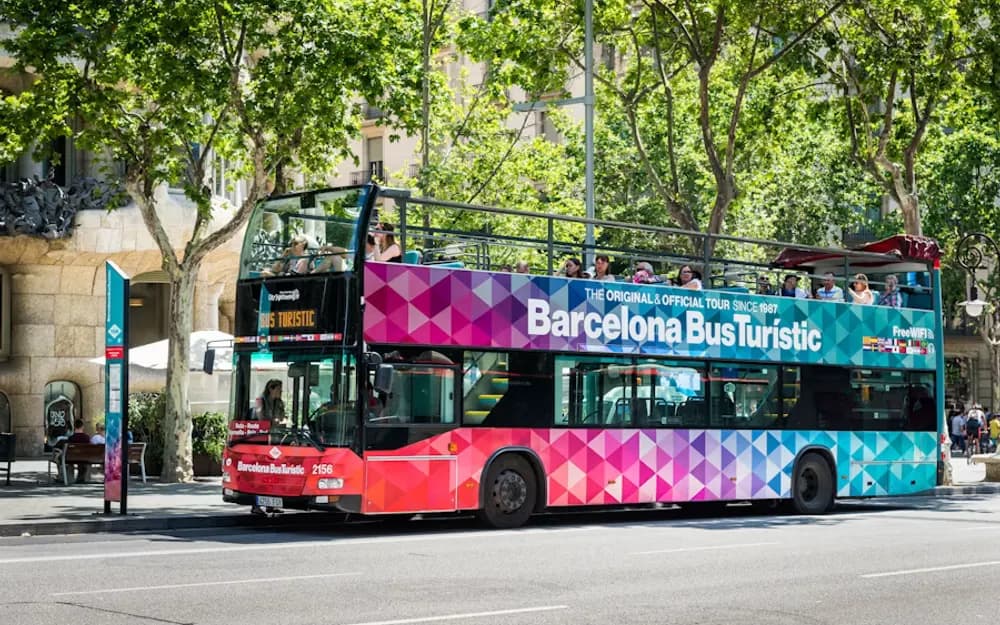 Hop-On Hop-Off Barcelona Bus Turistic