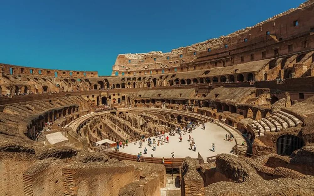Colosseum, Roman Forum and Palatine Guided tour with Optional Arena