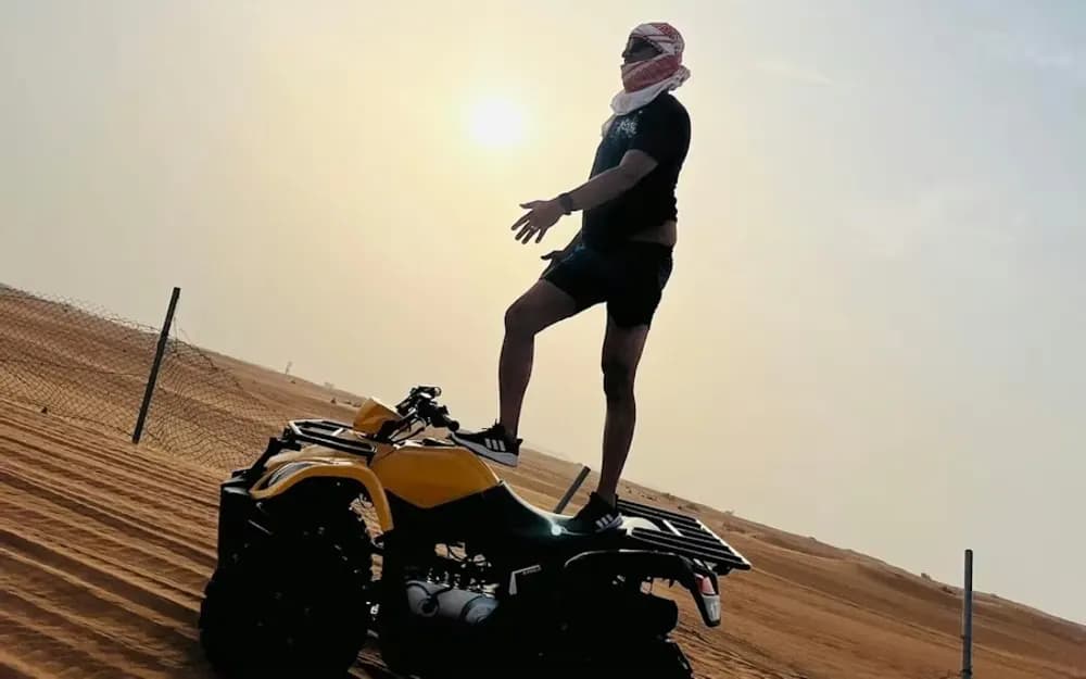 Quad Bike Safari, Al Khayma Camp and Dinner Day Trip from Dubai