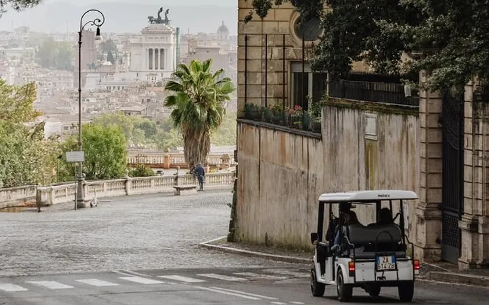 Imperial Rome Tour in a Golf Cart