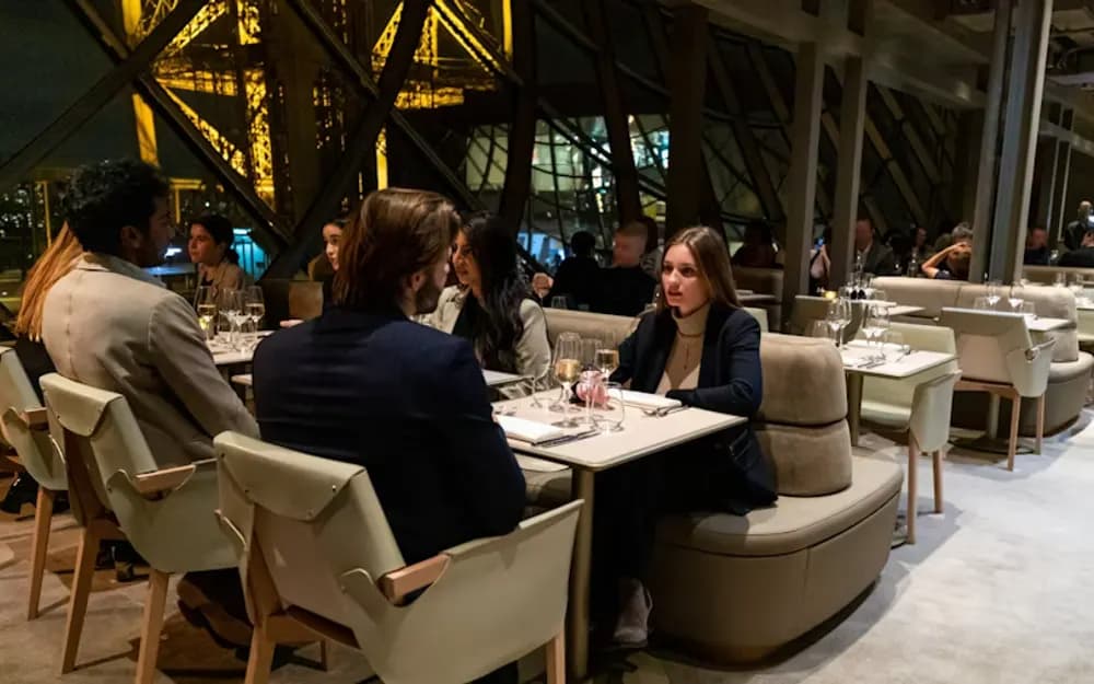 Eiffel Tower Madame Brasserie Dinner