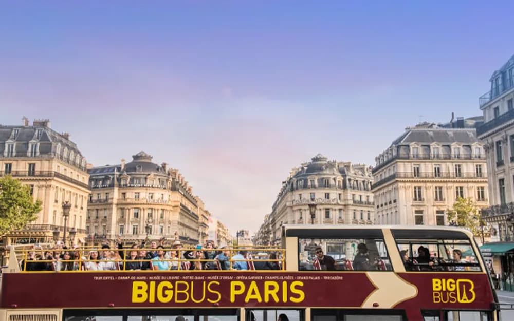 Paris Big Bus Night Tour