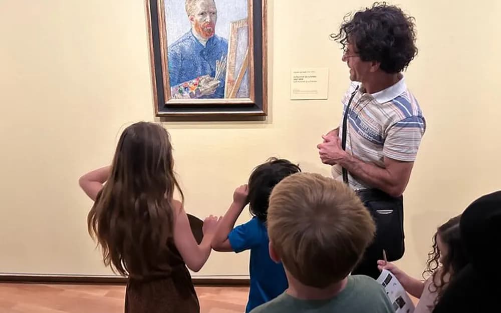 Amsterdam Van Gogh Museum Kid-Friendly Private Guided Tour