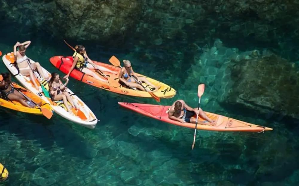 Snorkel and Kayak Day Trip to Costa Brava from Barcelona