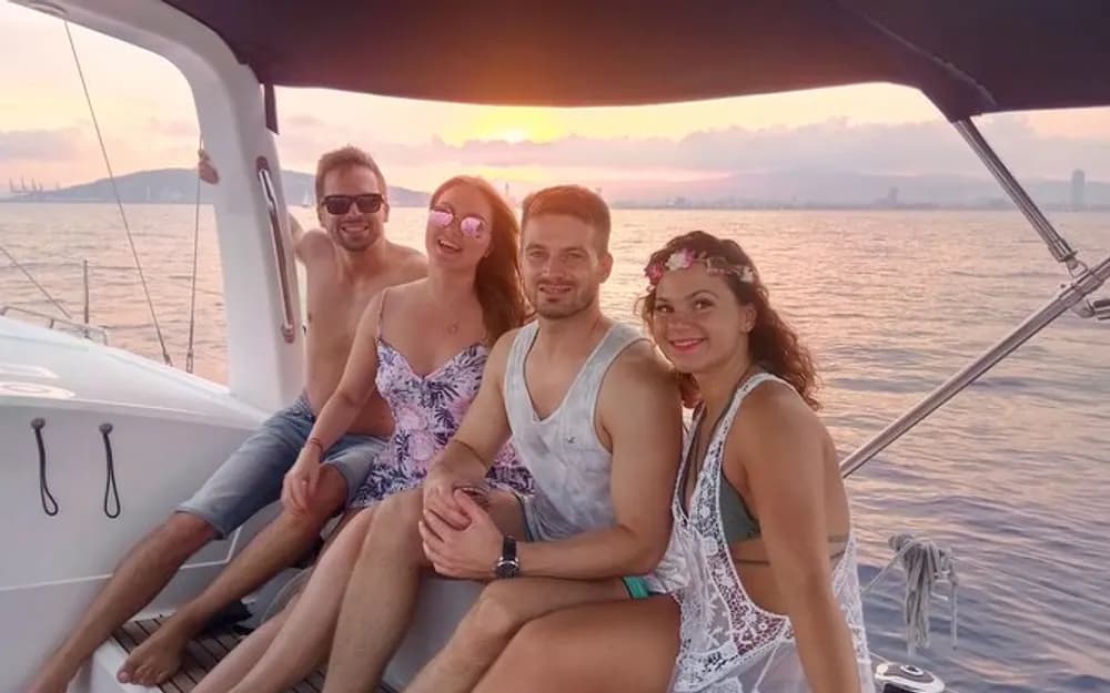 Barcelona Sunset Sailing Cruise