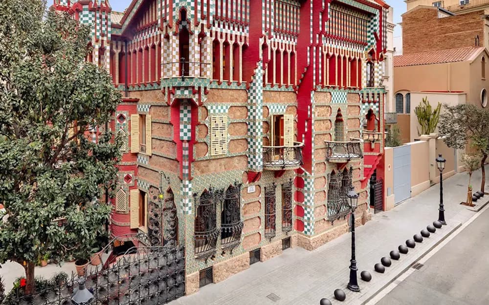 Barcelona Gaudí's Casa Vicens Admission Tickets