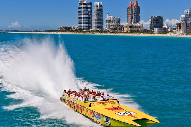 Miami Speedboat Tour