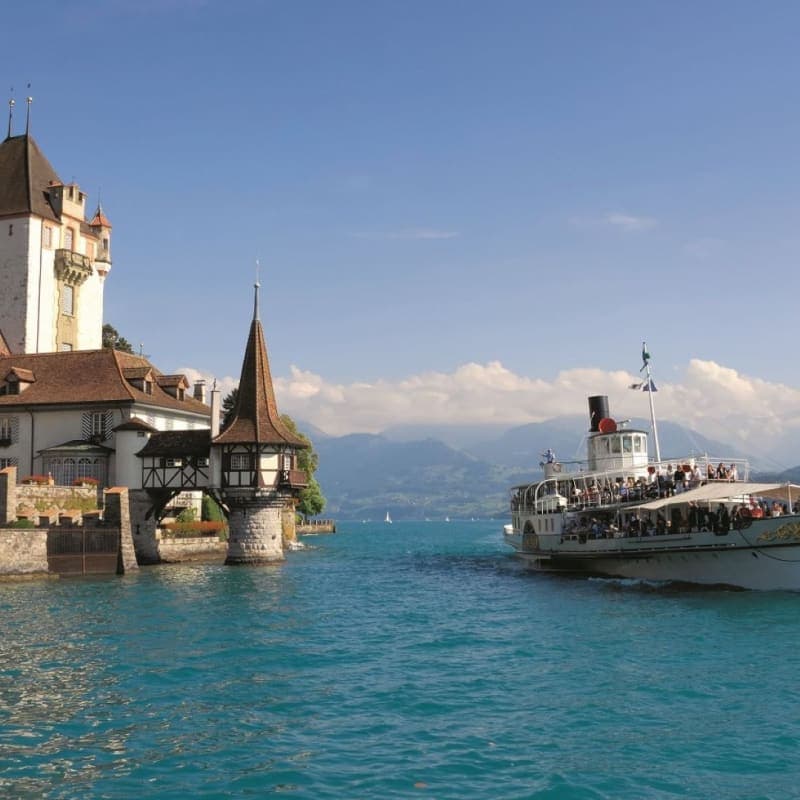 Interlaken Day Trip from Milan by Swiss Alps Green Train