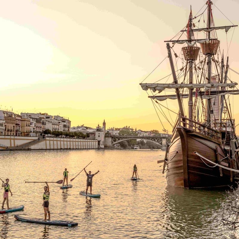 Seville Paddle Surf Sunset Tour
