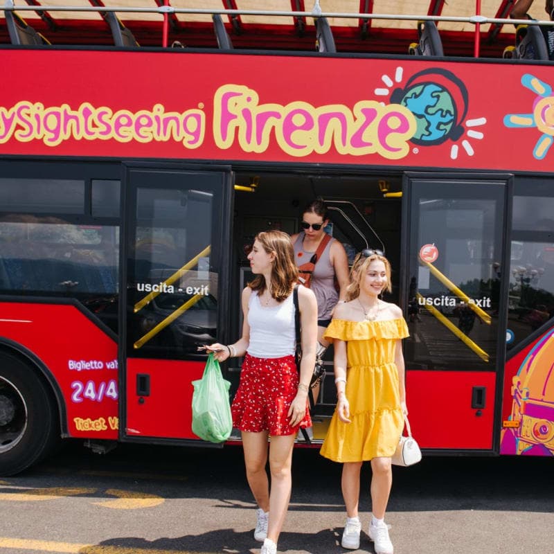 Florence Hop-On Hop-Off City Sightseeing Bus Tour