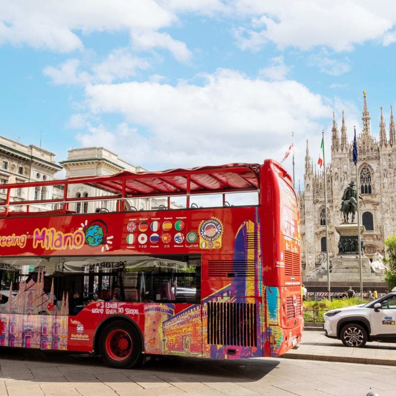 Milan Hop-On Hop-Off City Sightseeing Bus Tour