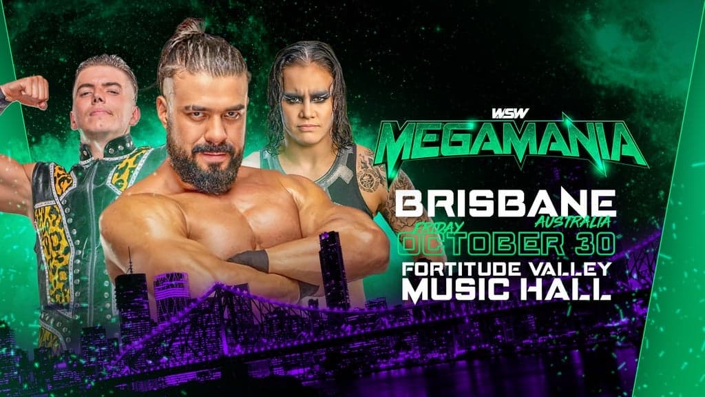 World Series Wrestling presents MEGA MANIA at The Fortitude Music Hall