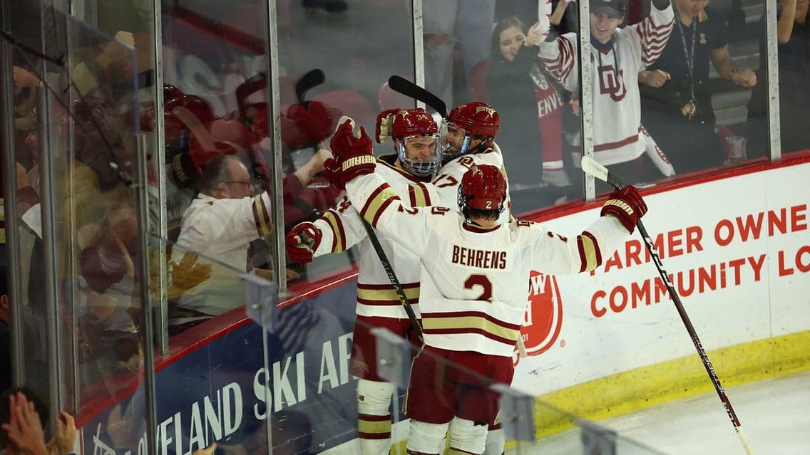 Denver Pioneers Hockey vs. Michigan Wolverines Hockey at Magness Arena