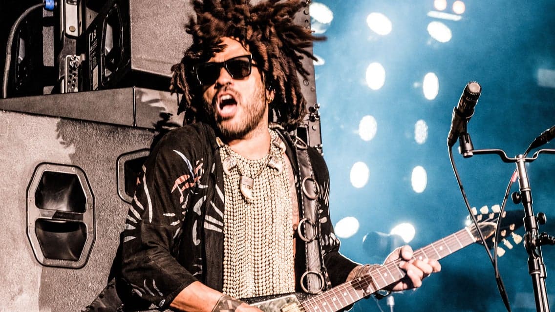 Lenny Kravitz at Uber Arena