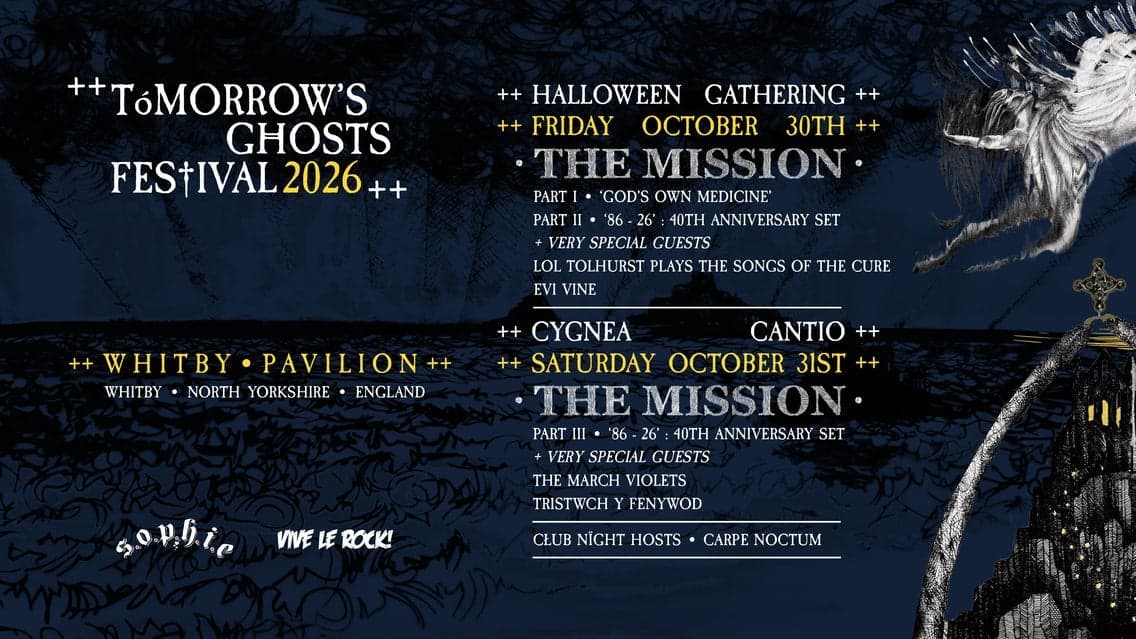 Tomorrow's Ghosts Festival 2027 Tour (Upcoming)