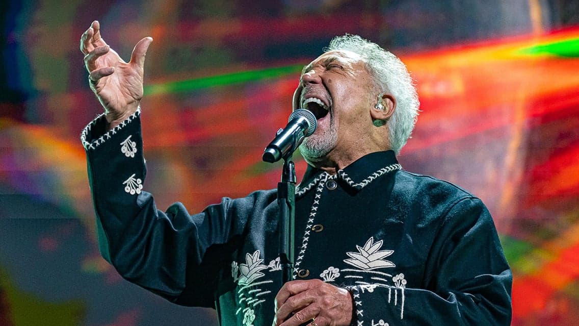 Tom Jones at Rockhal Esch Alzette