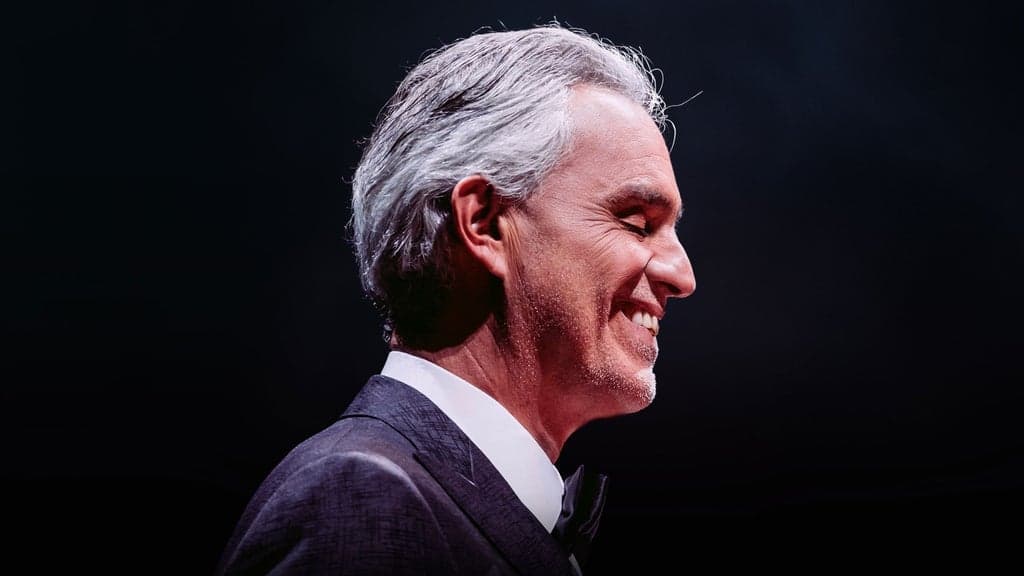 Andrea Bocelli portrait