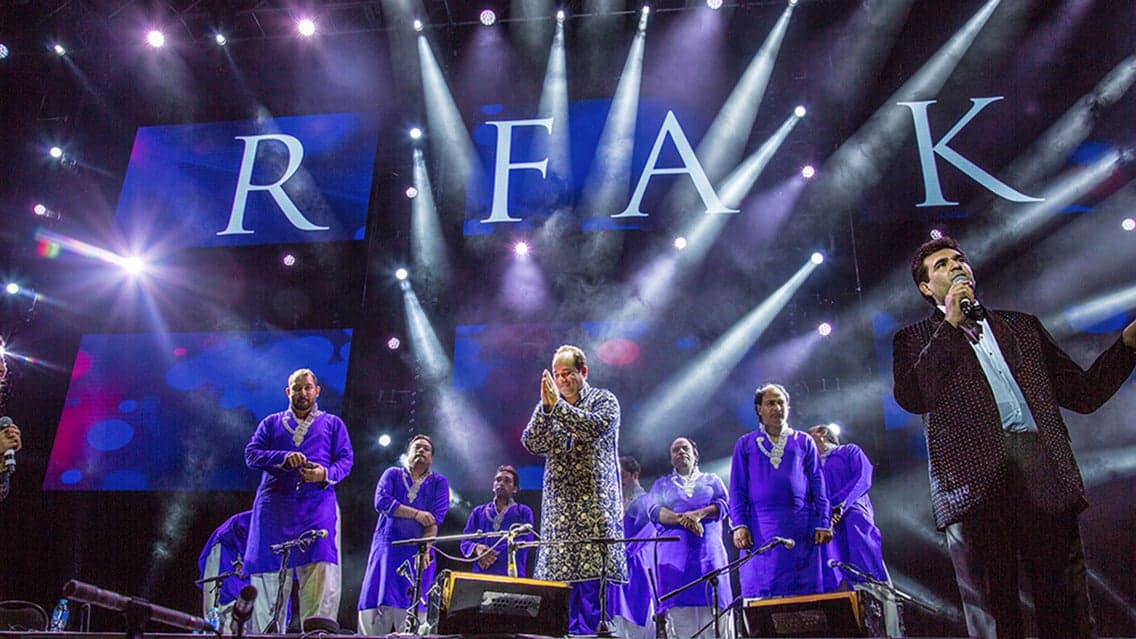 The Voice of Peace (Rahat Fateh Ali Khan) at Reliant Arena