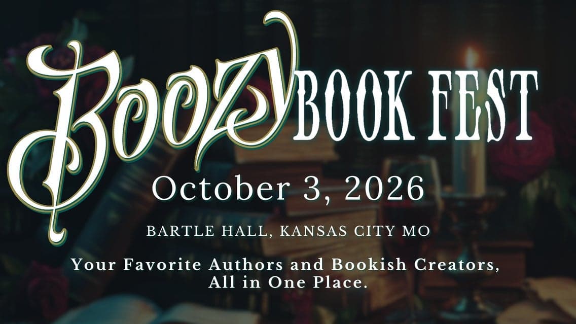 BOOZY BOOK FEST 2026 at Bartle Hall