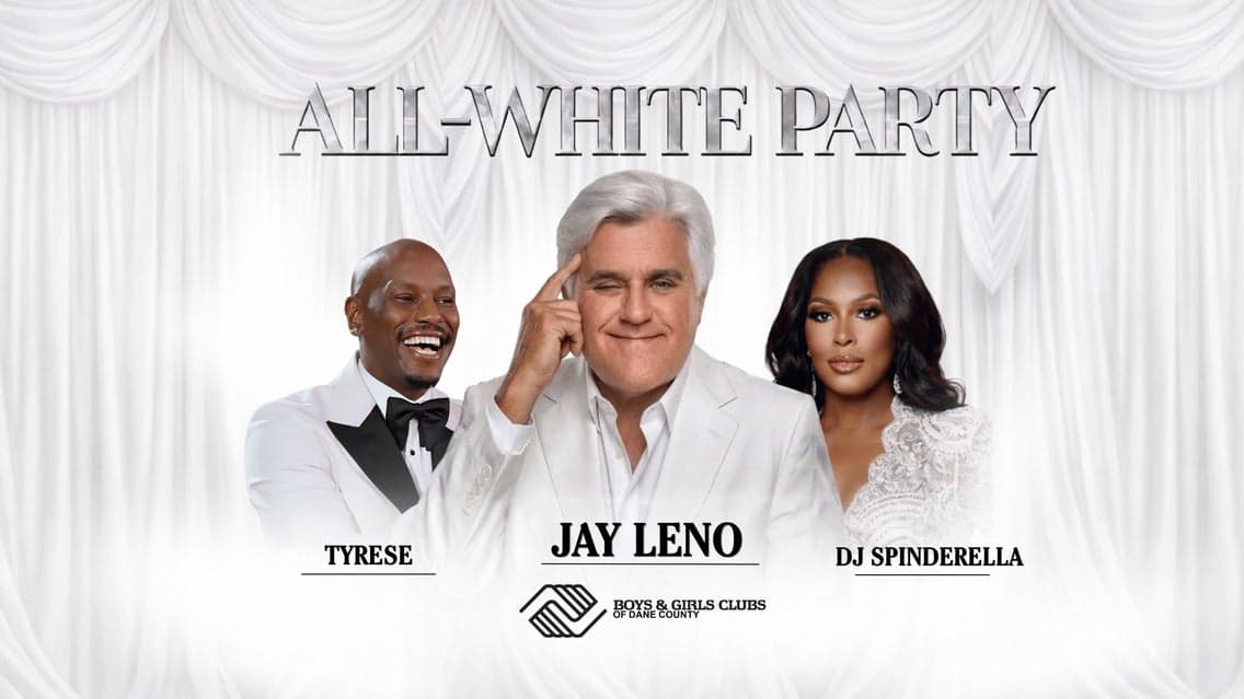 All White Party Feat. Jay Leno Benefitting Boys & Girls Clubs at Orpheum Theater