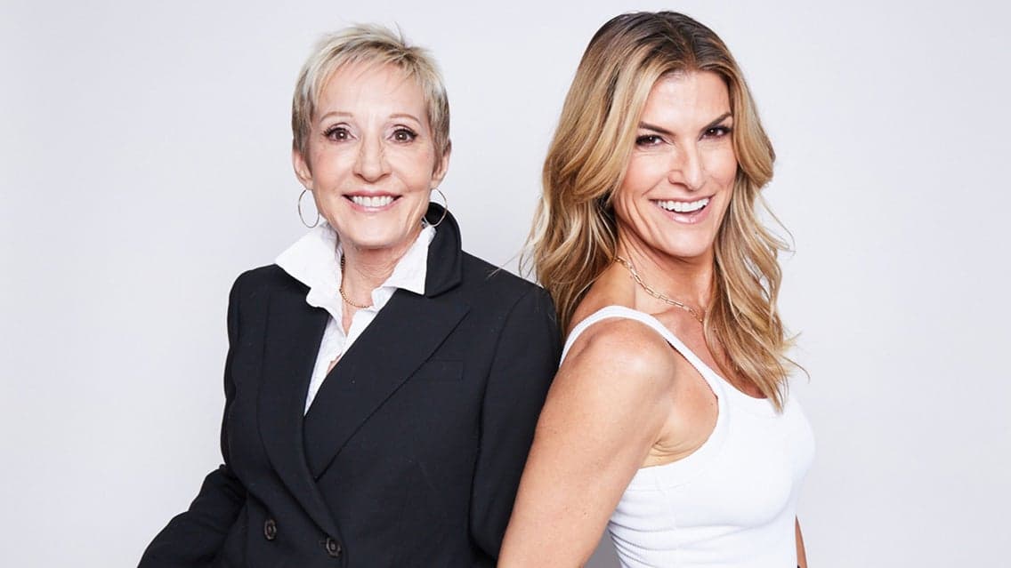 Trish Suhr and Karen Mills at Bijou Theatre