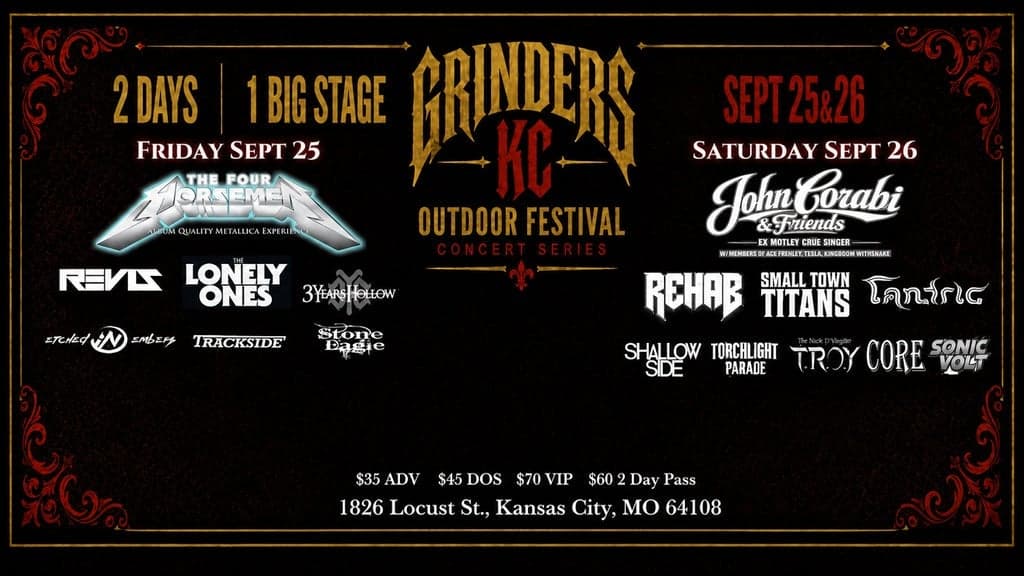 GRINDERS KC FEST 2-DAY PASS at Grinders KC