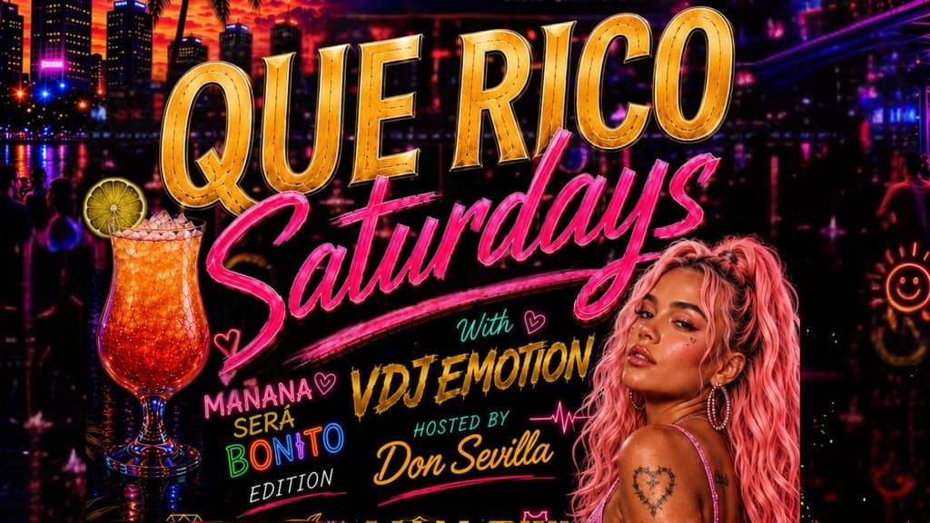 Que Rico Saturdays with VDJ Emotion by Sábado Gigante at New Orleans Jazz Market