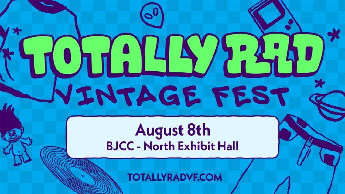 Totally Rad Vintage Fest at BJCC North Exhibition Hall