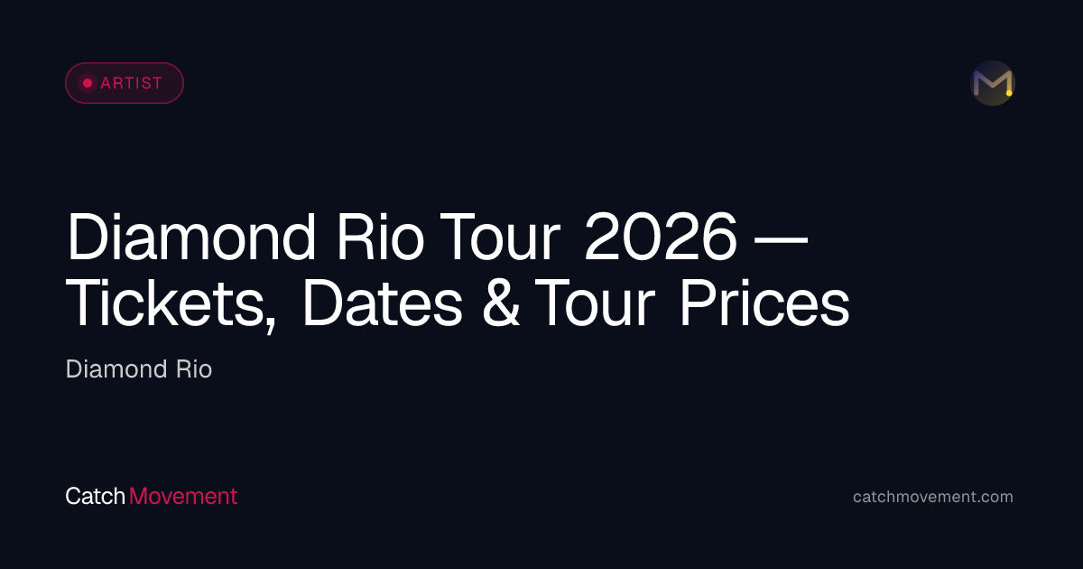 Diamond Rio Tour 2026 — Tickets, Dates & Tour Prices