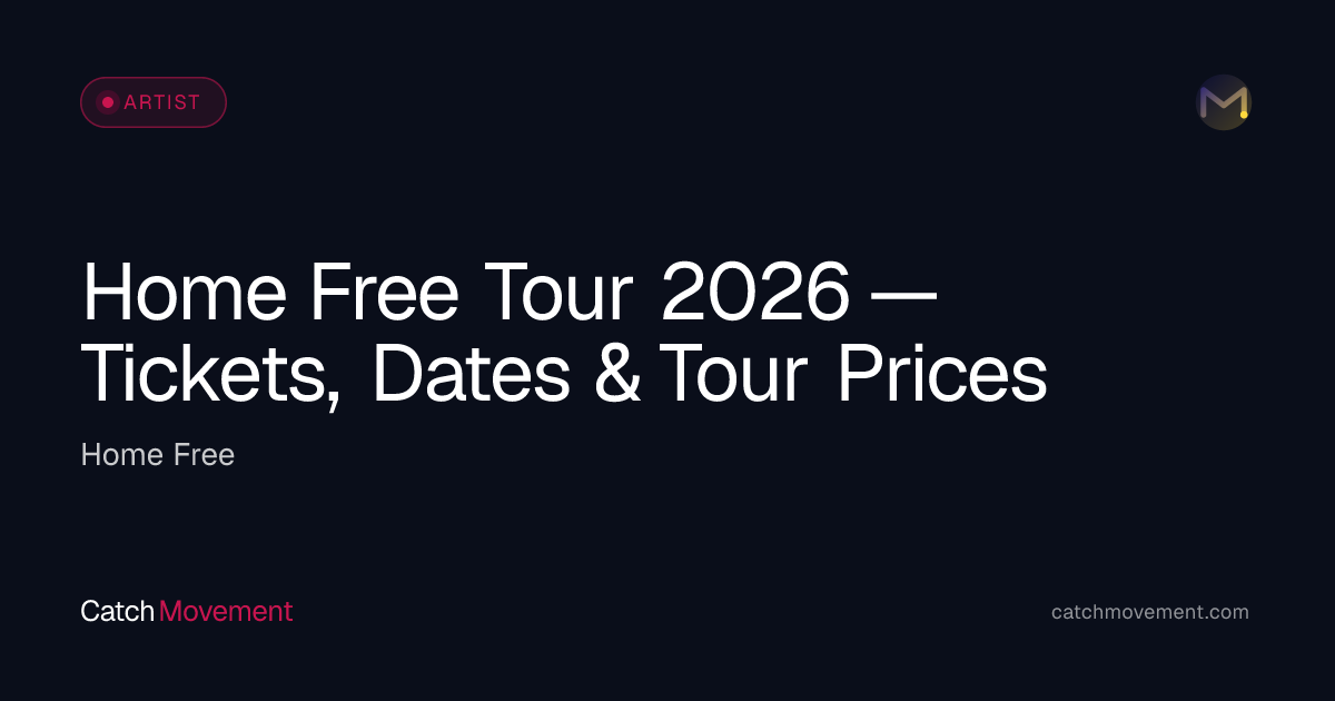 Home Free Country Tour 2026 — Tickets, Dates & Prices