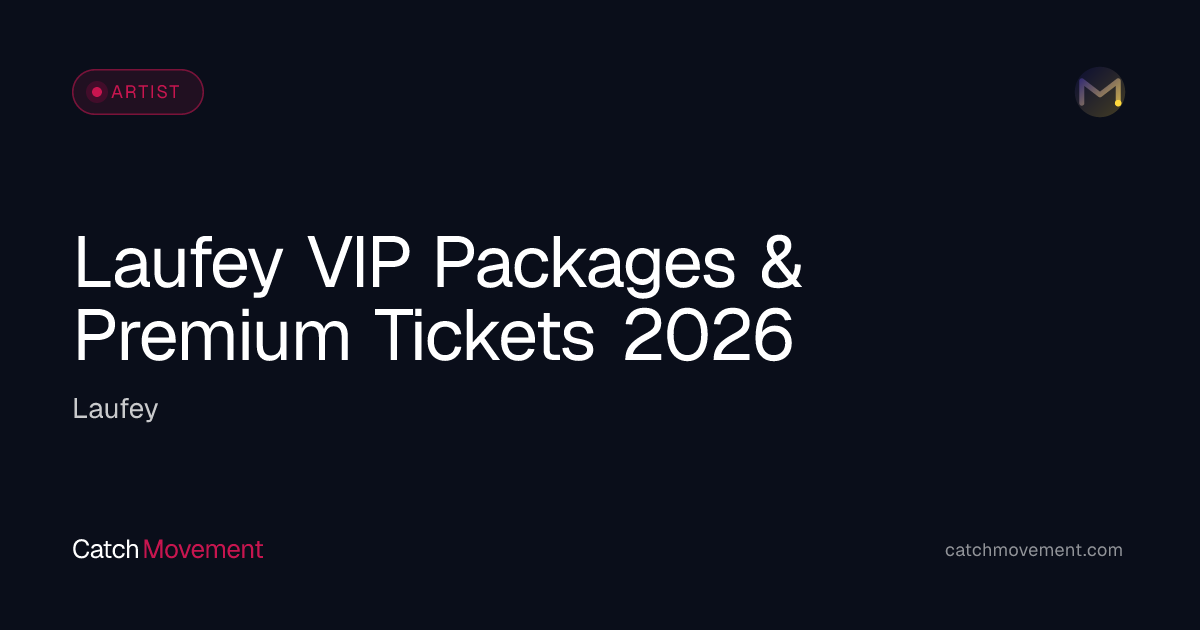 VIP Packages: Laufey 2026 — Platinum vs Ultimate Compared
