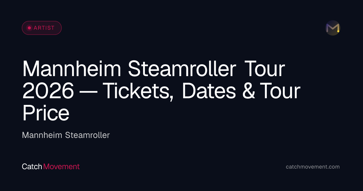 Mannheim Steamroller Live 2026 — Tickets, Dates & Prices
