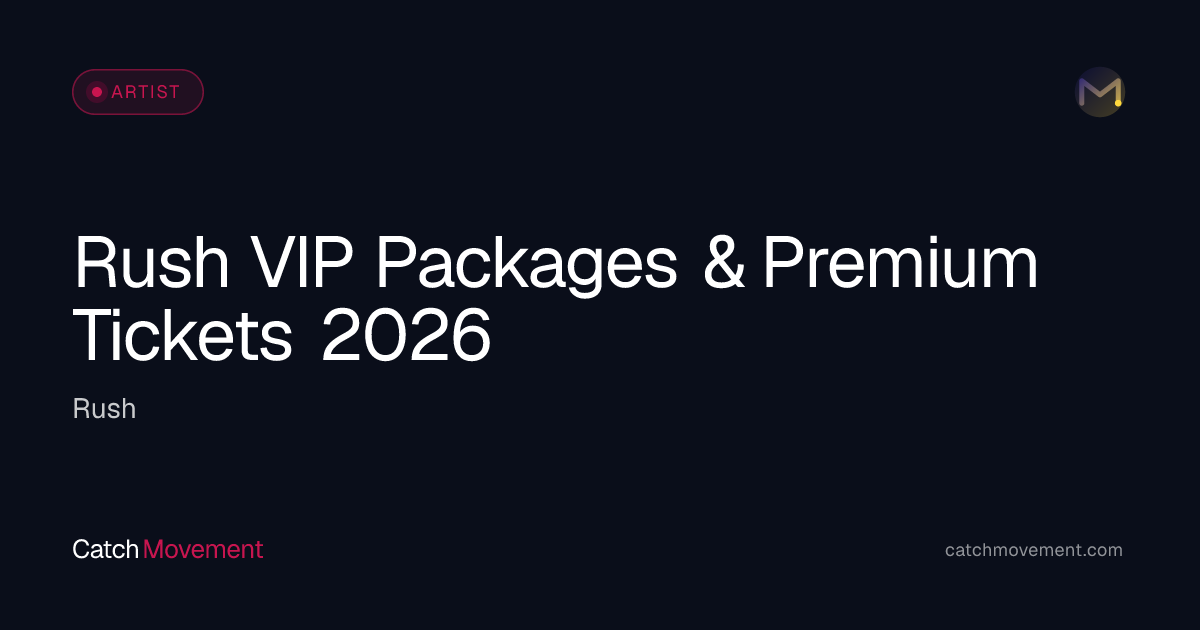 VIP Packages: Rush 2026 — Platinum vs Ultimate Compared