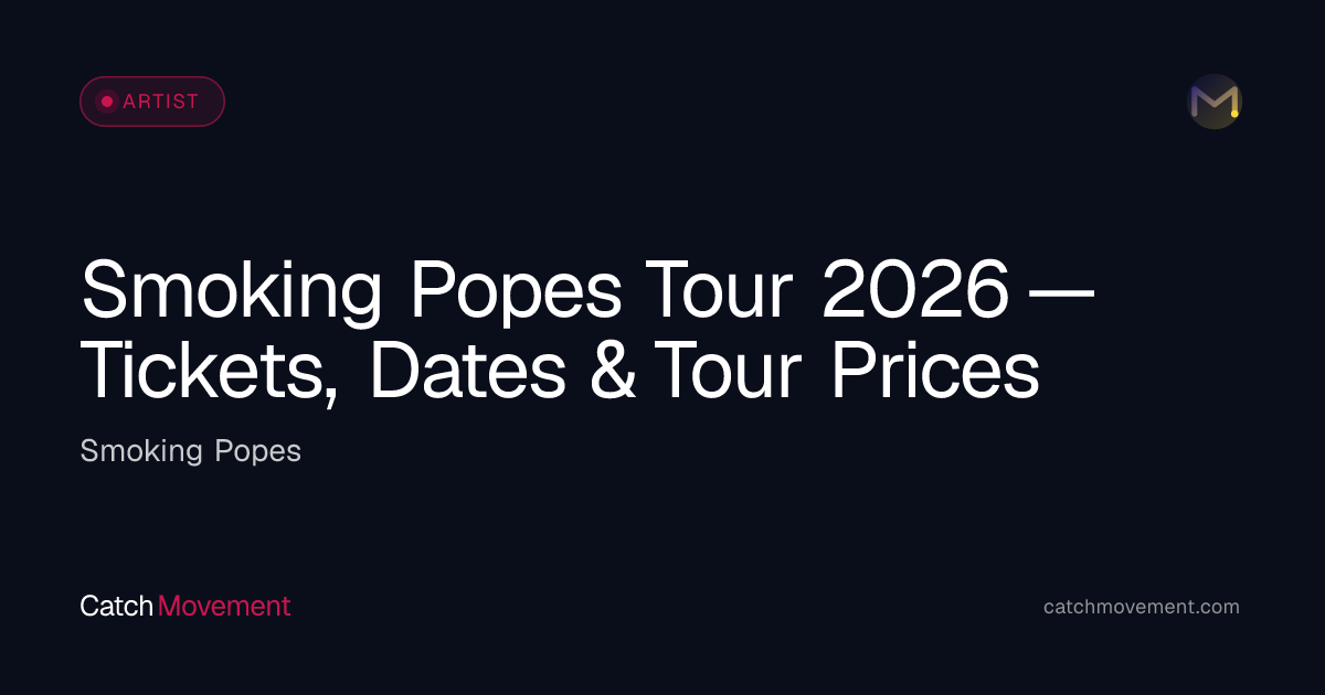Smoking Popes Tickets & Tour Dates