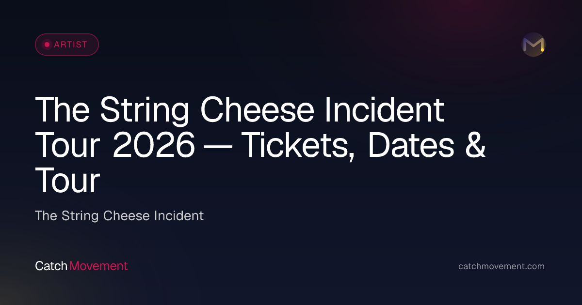 The String Cheese Incident Tickets & Tour Dates