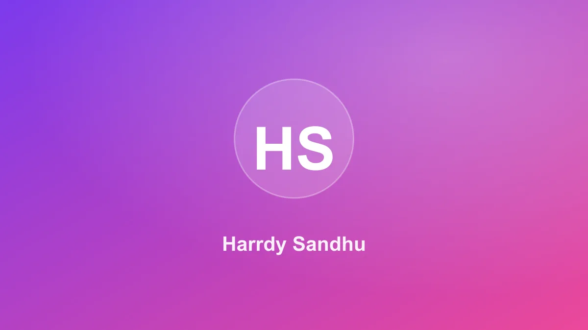 Harrdy Sandhu, Punjabi